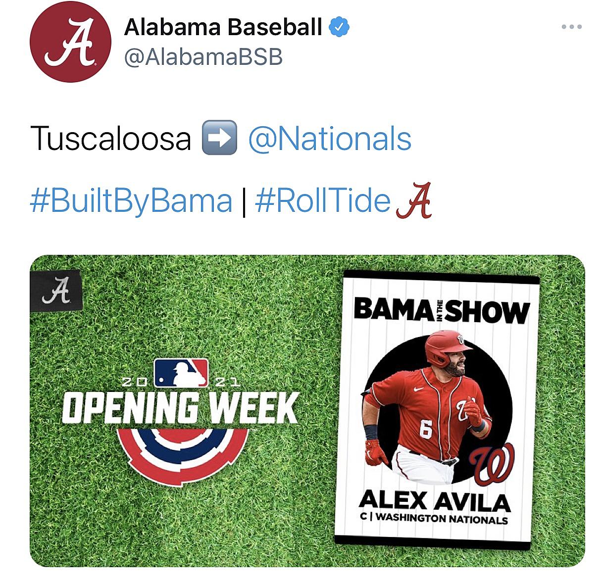 Alabama Crimson Tide Baseball Releases 2021 Roster - Roll 'Bama Roll