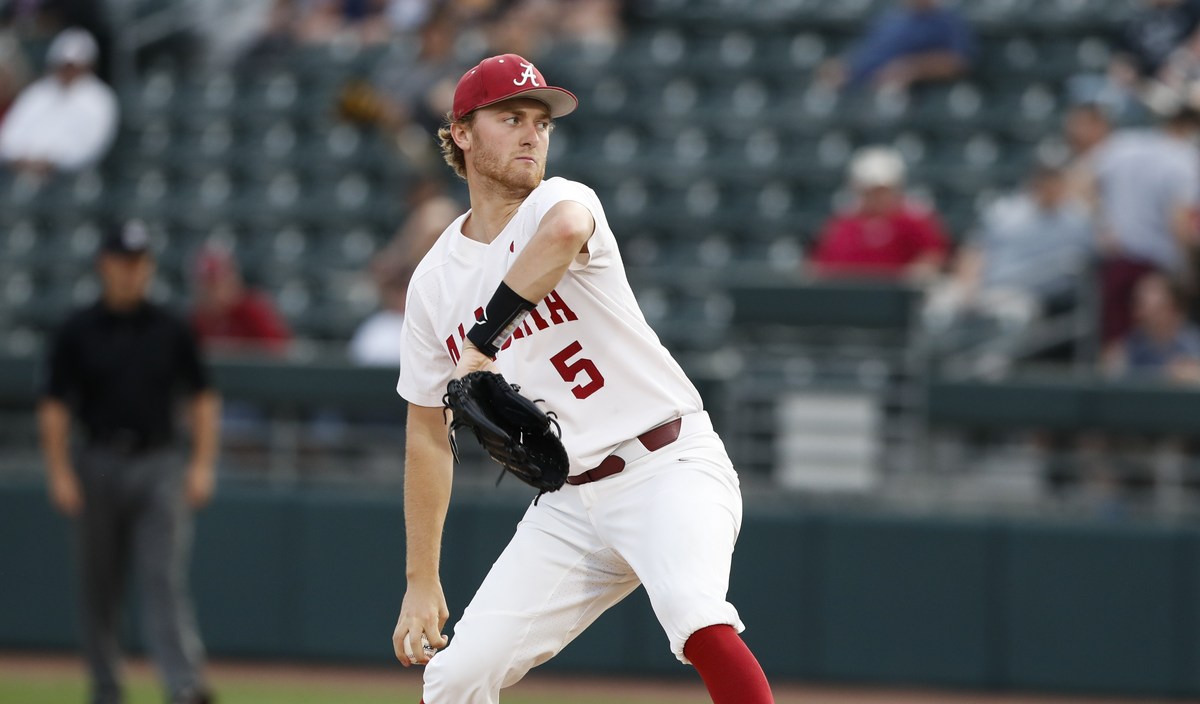 Tyler Rasica Alabama Pitcher Tyler Ras Drafted By Colorado Rockies