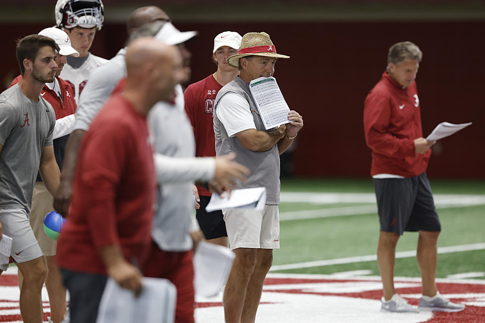 Alabama Was Inside For a Monday Post-Scrimmage Practice