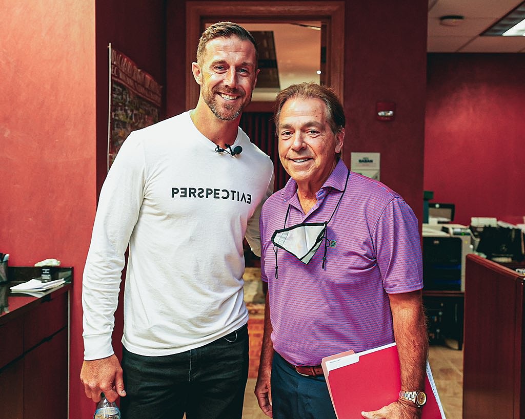 Former NFL QB Alex Smith Discusses Overcoming Self-Doubt