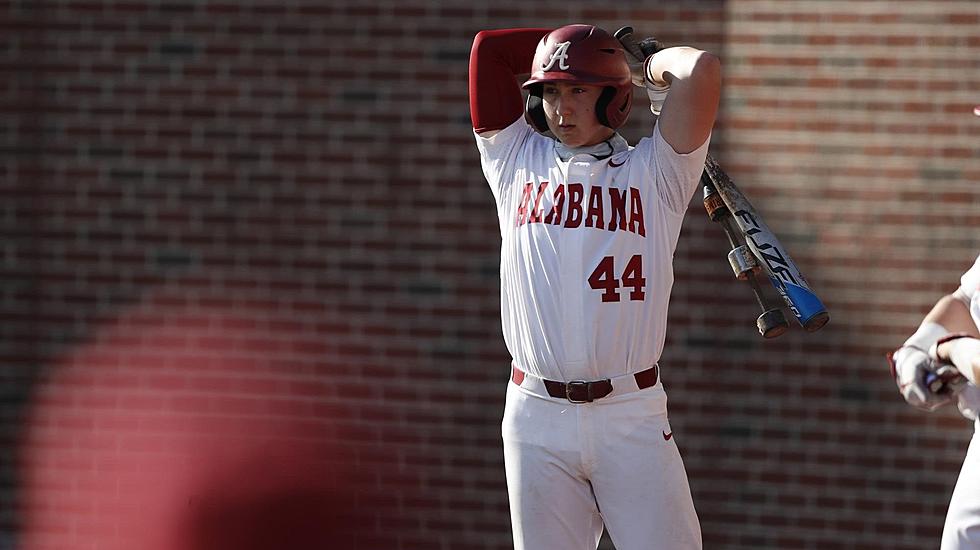 Alabama Baseball Falls to UT Martin 7-6 on Tuesday