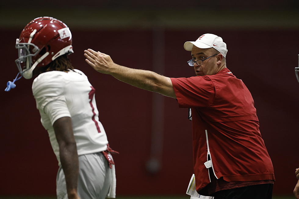 Alabama Offensive Coordinator Bill O'Brien Returns To Practice