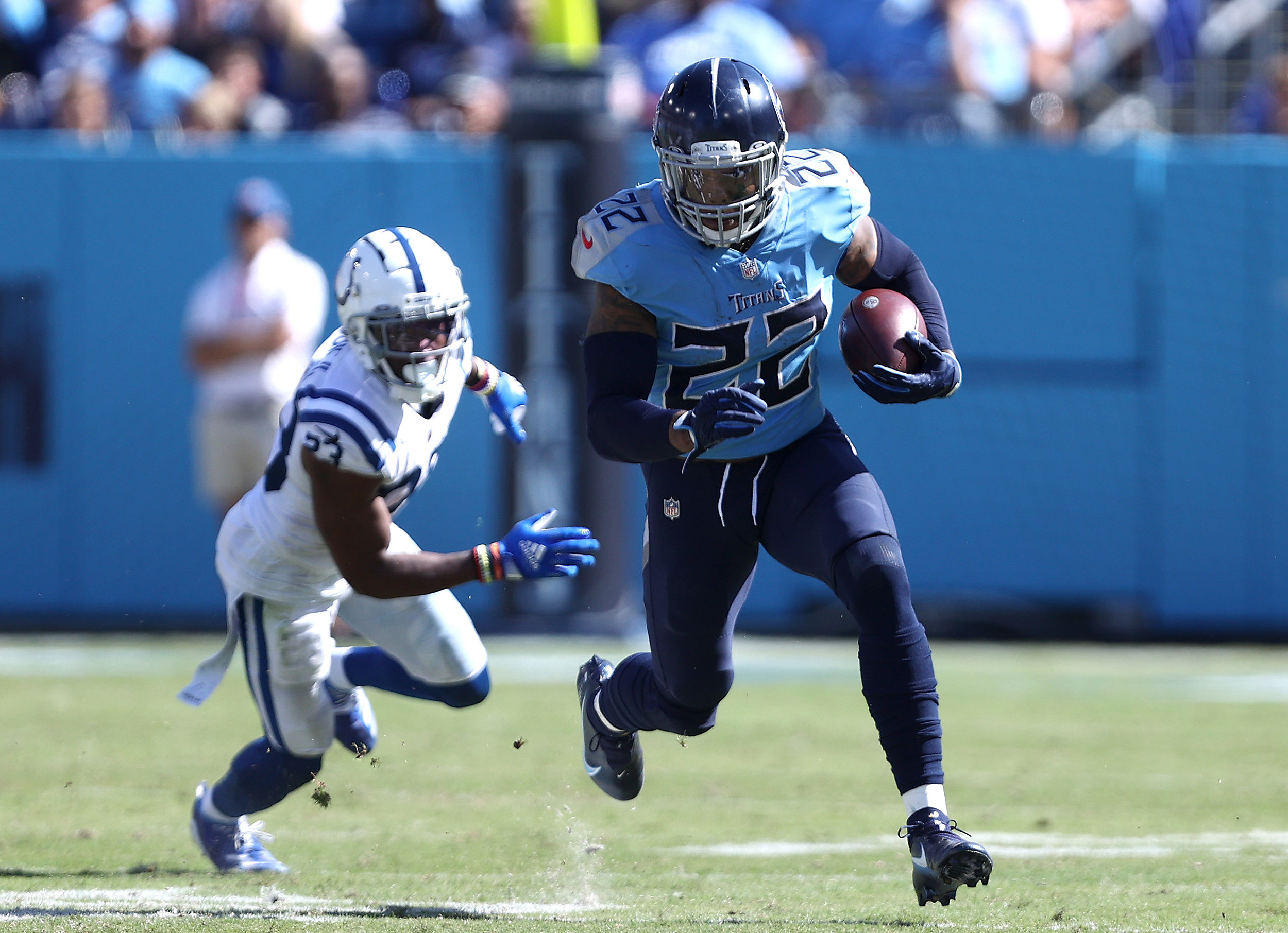 Tennessee Titans' Derrick Henry is on pace to shatter an NFL record