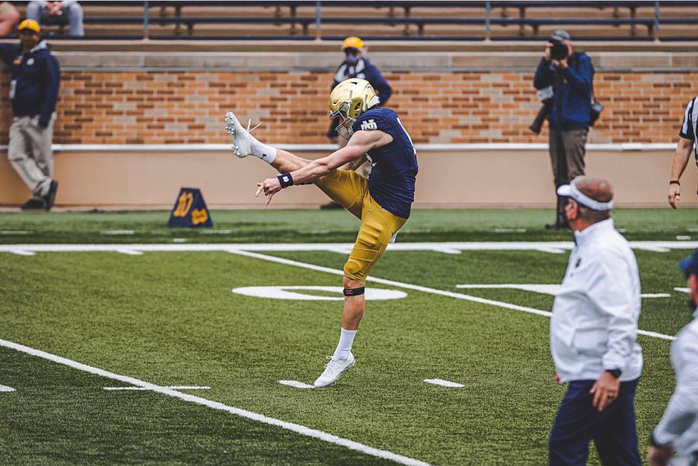 Tuscaloosa Native and Notre Dame Ace Punter Enters Transfer Portal