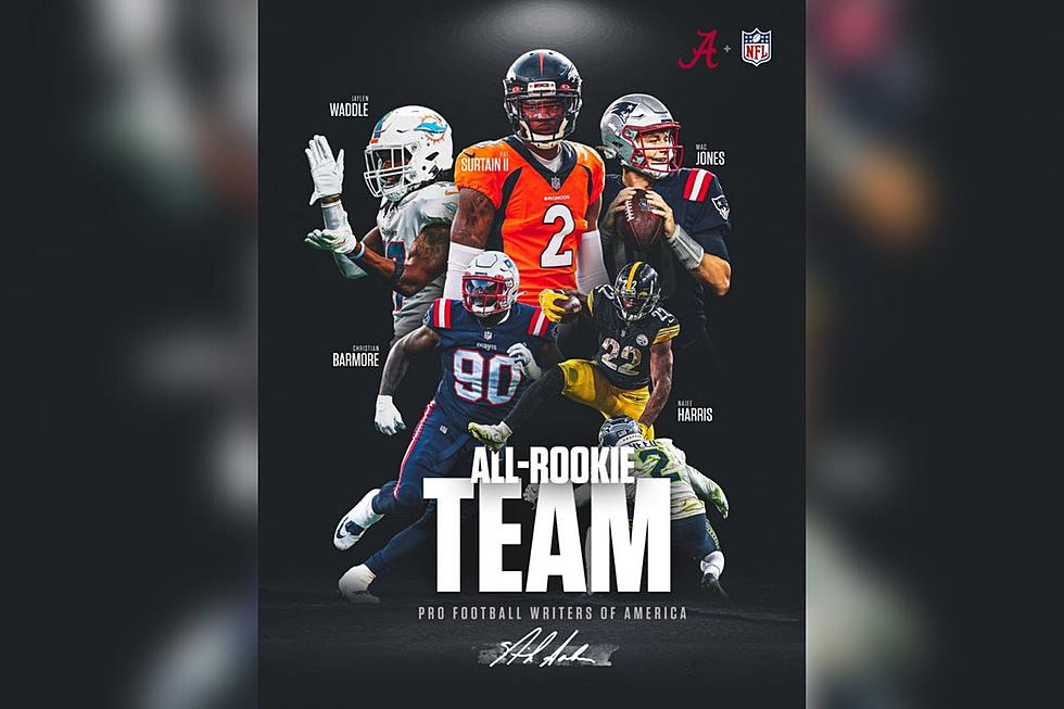 Five Alabama Players Selected to All-Rookie team