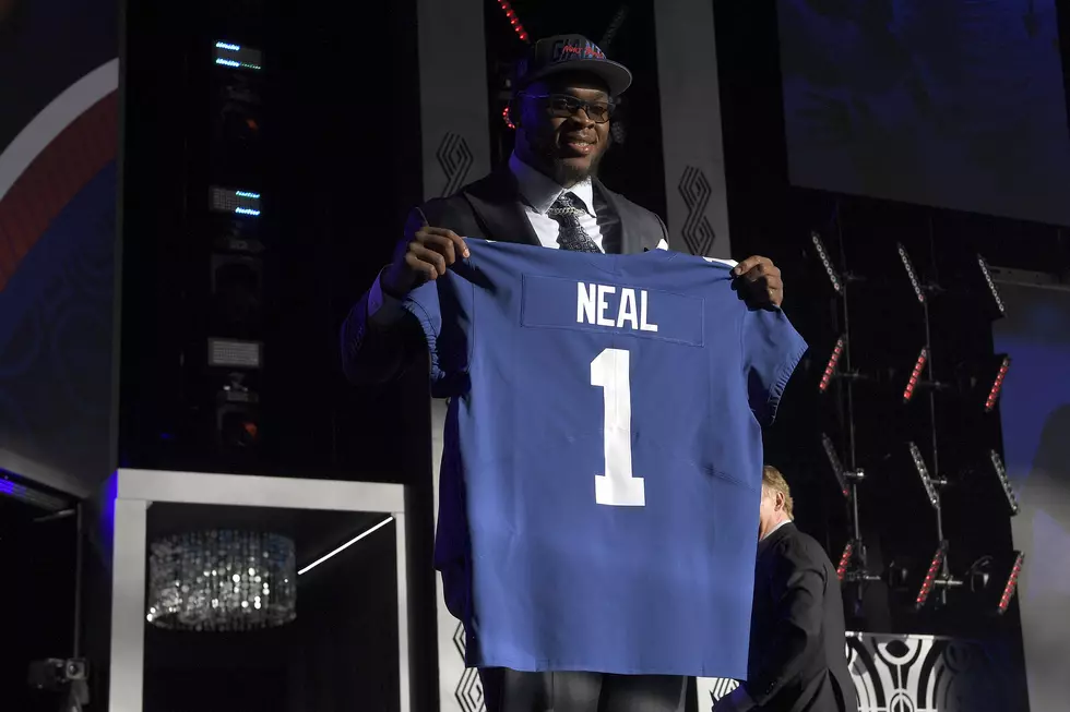 Evan Neal Drafted No. 7 Overall By the New York Giants