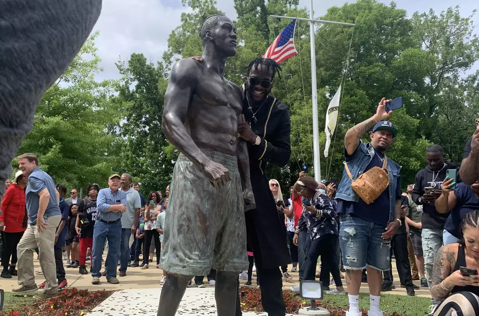 Tuscaloosa Unveils Statue of Champion Boxer Deontay Wilder