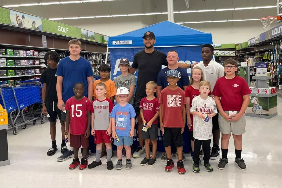 A.J. McCarron Gifts Shopping Spree to Local Youth