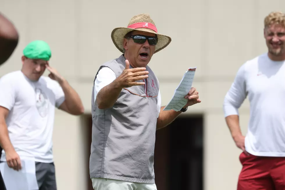 LOOK: Alabama Opens Practice For Saban's 16th Season