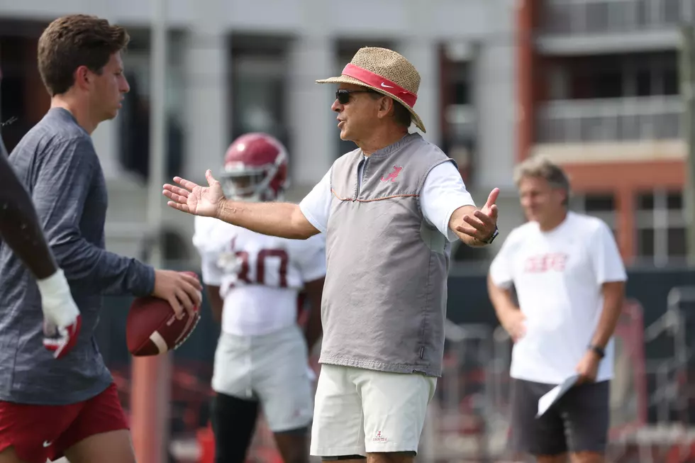Nick Saban Takes Being Favored on Saturday Lightly