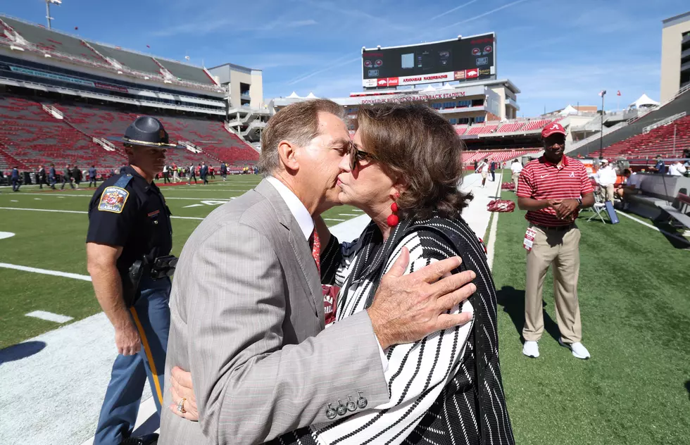 Nick Saban Gives Relationship Advice to Media Member