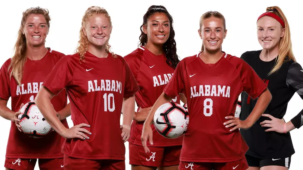 Alabama Soccer has Five Players Selected to All-Region Team