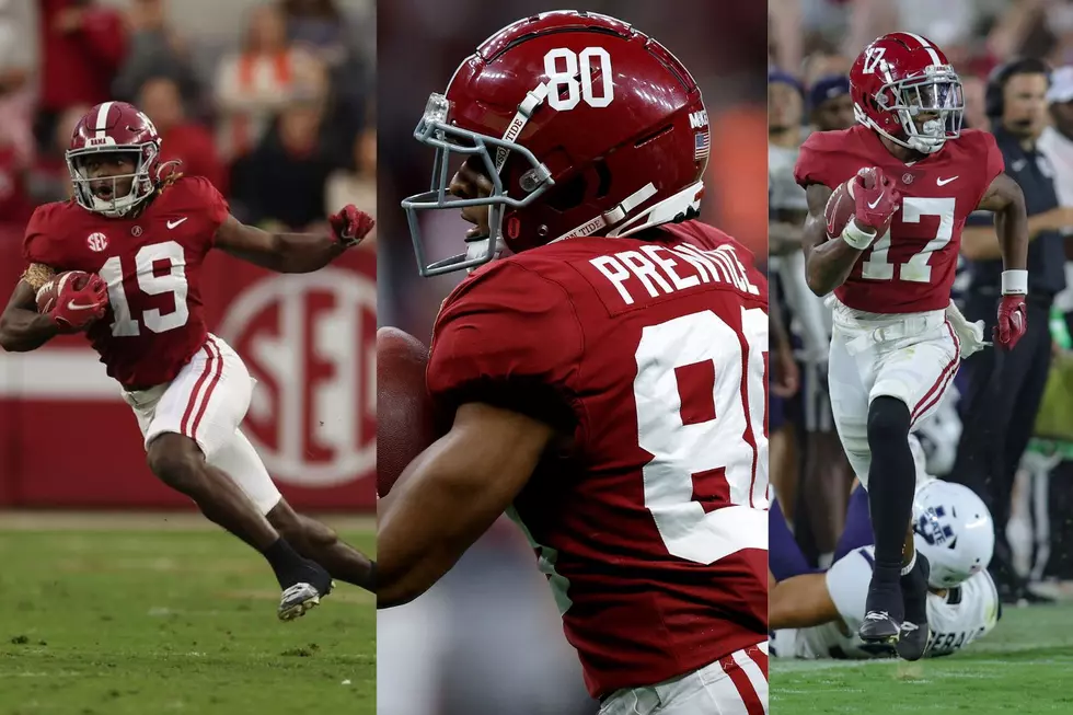 The Future of the Alabama Wide Receivers Looks Bright