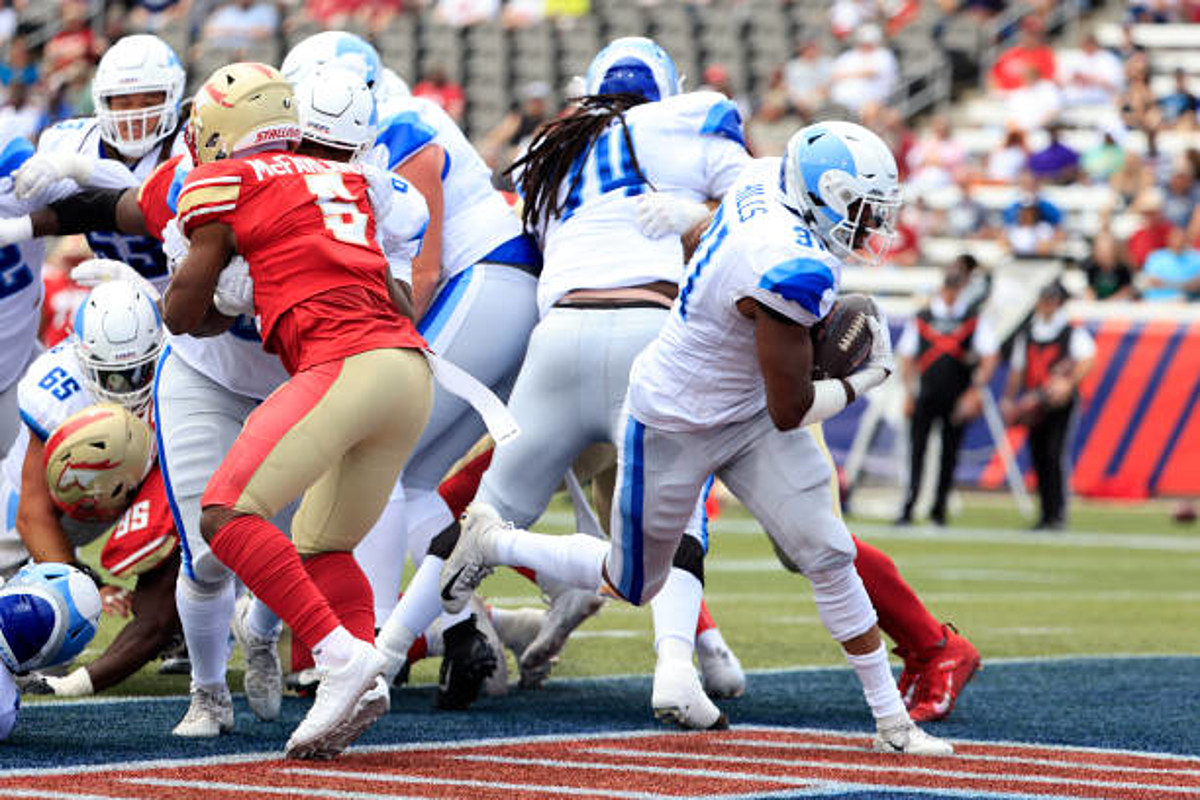 BIRMINGHAM, AL - APRIL 29: New Orleans Breakers wide receiver