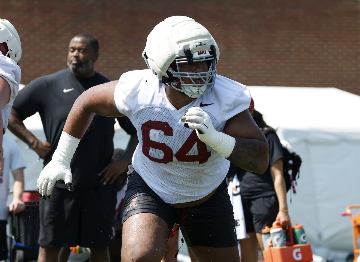 Alabama Working to Find Five Best For OL