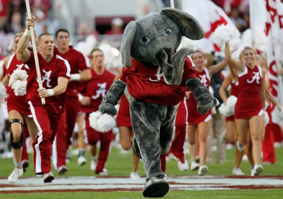 Big Al the Elephant Mascot One of Many Proud Alabama Football Traditions During Homecoming Week