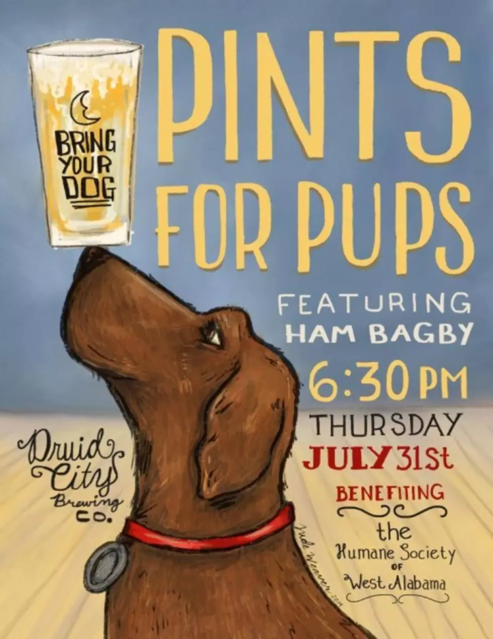 Druid City Brewing Company to Host &#8216;Pints for Pups&#8217; Benefiting Humane Society of West Alabama