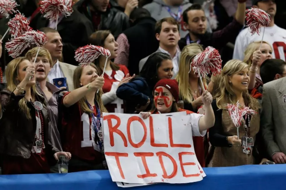 Alabama Fans Crowned No. 1 in College Football