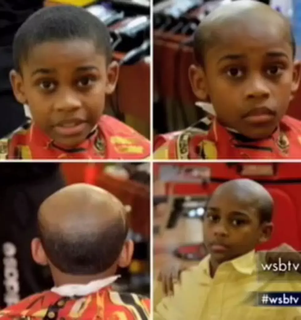 Barber Gives ‘Old Man Haircuts’ To Kids Who Act Grown