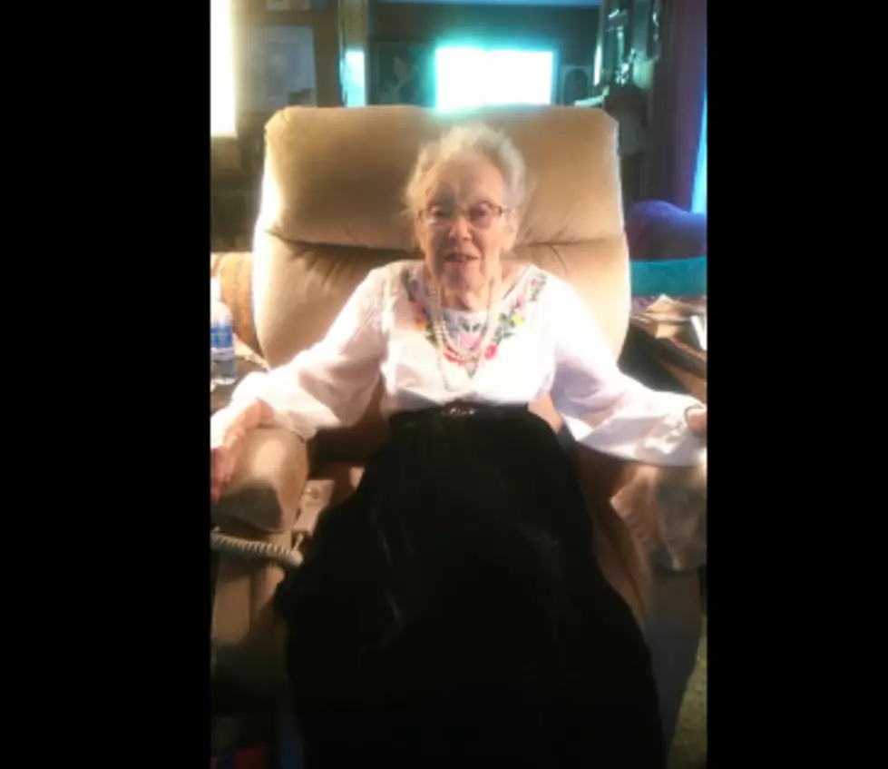 92-Year Old Recites Poem About Growing Old