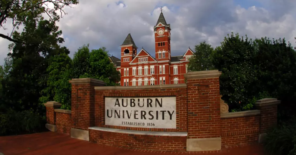 Auburn Fan Offended By Soap Dispenser, Defaces Alabama Logos!