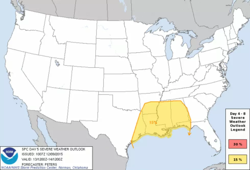 Strong Storms Expected in Alabama This Weekend