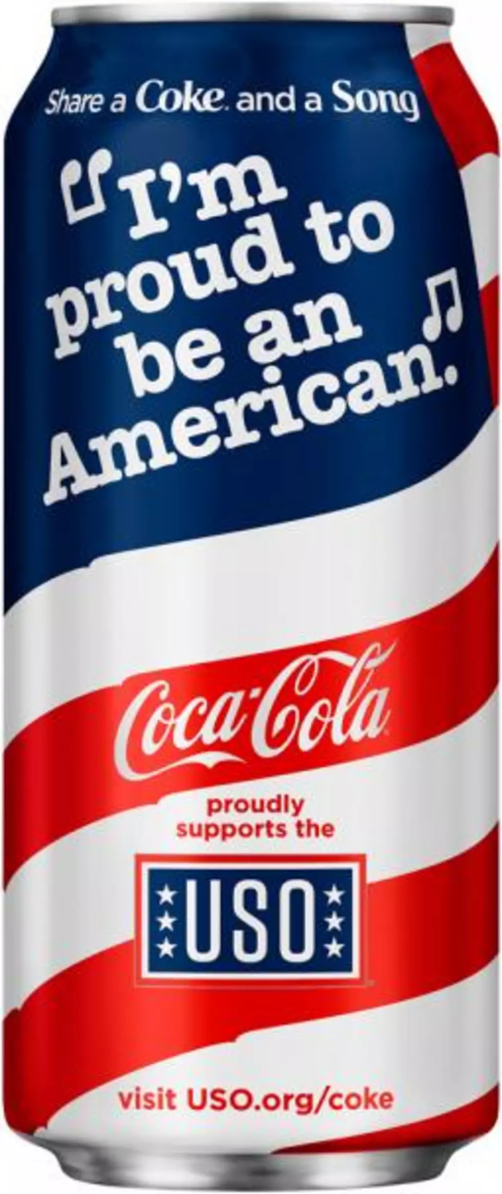Coke Cans Get Patriotic This Summer