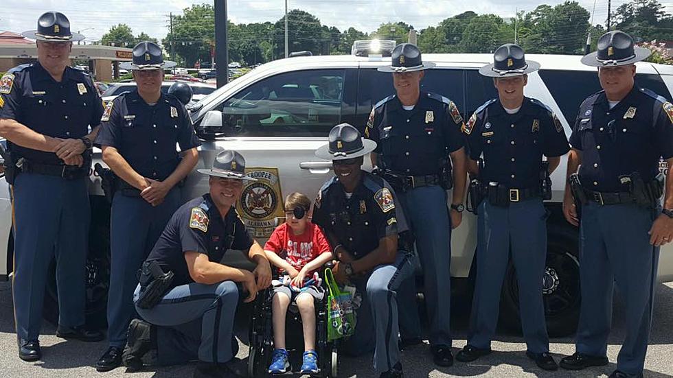 Alabama State Troopers Make a Young Boy’s Wish Come True [PHOTOS]