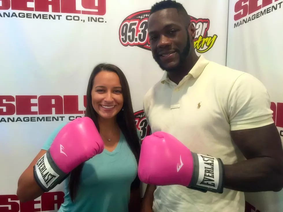 Deontay Wilder Visits the Morning Show