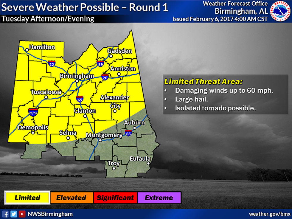 Severe Storms Likely Tomorrow, Wednesday Night