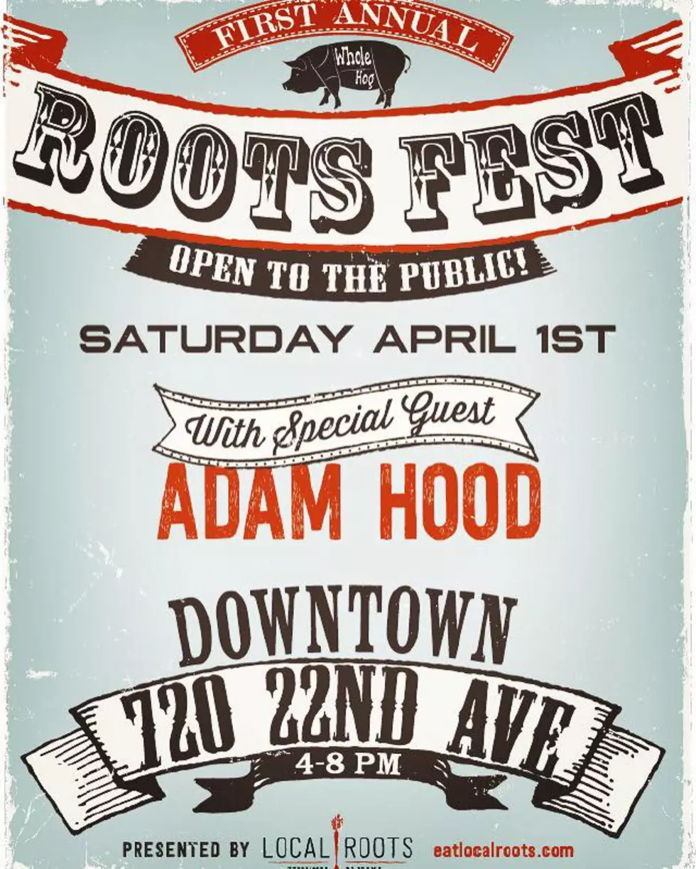 Adam Hood Playing Inaugural &#8216;Roots Fest&#8217; in Tuscaloosa