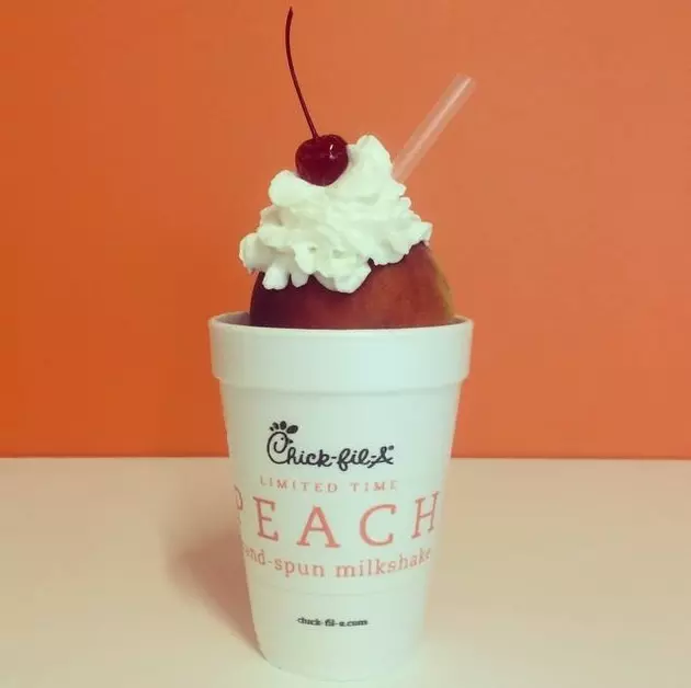 Today&#8217;s the Day: Peach Milkshakes Have Arrived at Chick-fil-A