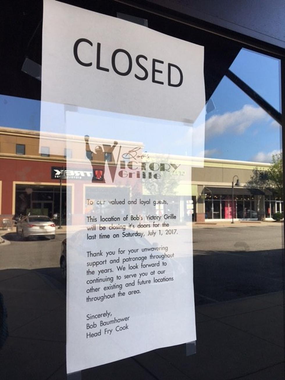 Bob&#8217;s Victory Grille in Midtown Village Closes