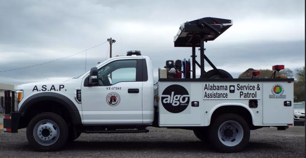ALDOT Rolls Out ASAP Roadside Service Trucks in the Tuscaloosa Area