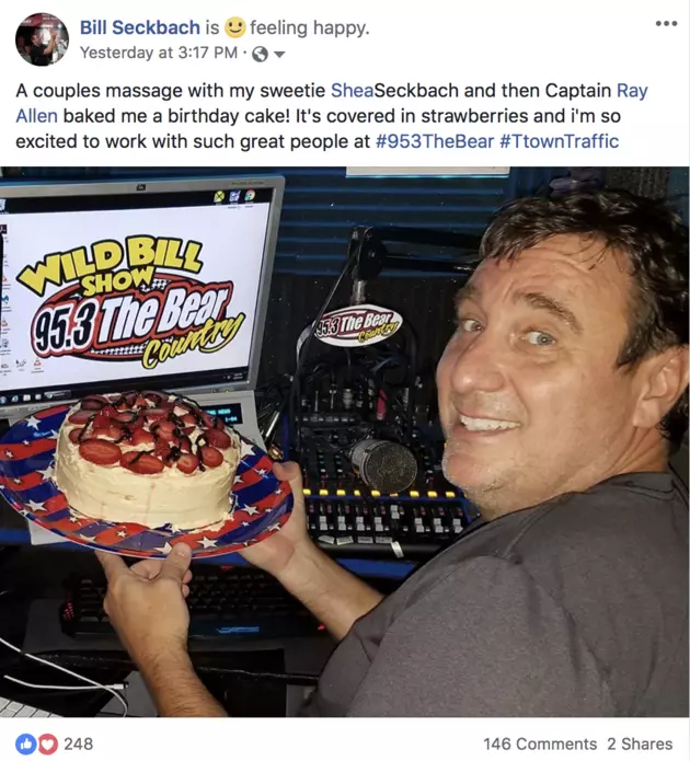 Captain Ray Baked Me A Cake!