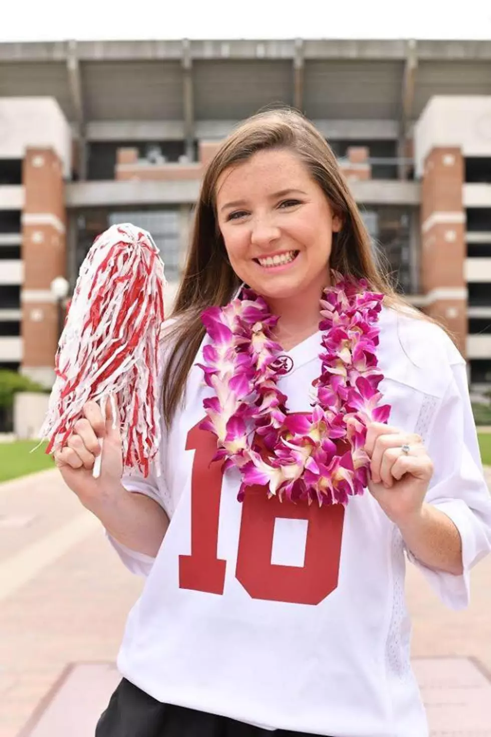 Get Gameday Ready with a Fresh Orchid Lei at Lou&#8217;s Luau with Bloom Flower Truck Today