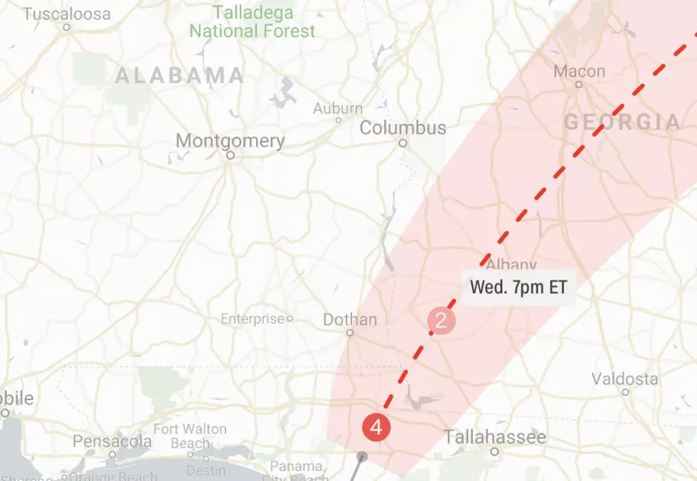 Hurricane Michael, the Path of the Storm