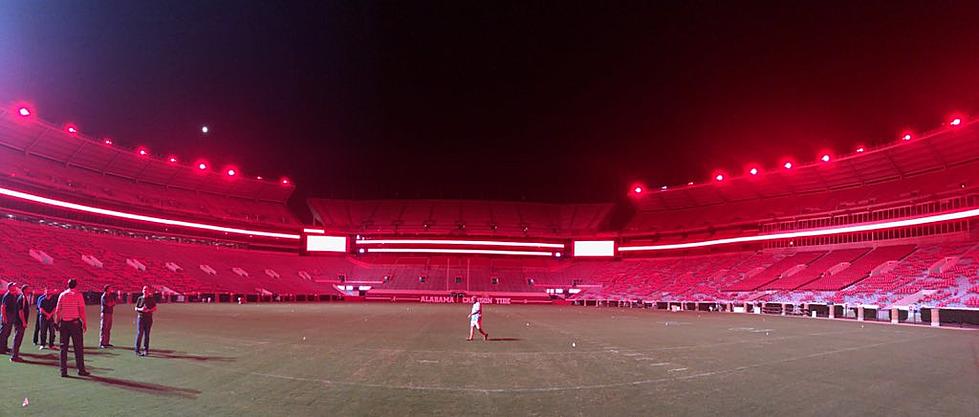 Could New Lights Turn Bryant-Denny Crimson This Fall?