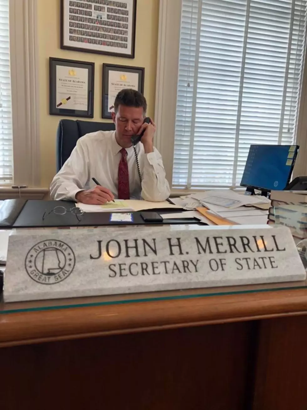 Secretary of State John Merrill Tells Us When He Thinks The Governor Will Re-Open Alabama