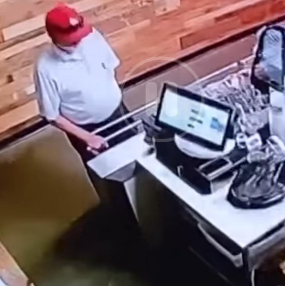 Watch Shocking Surveillance Video Of An Unlikely Thief