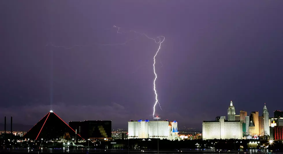 VIDEO: Exploding Lightning Strike Caught On Video