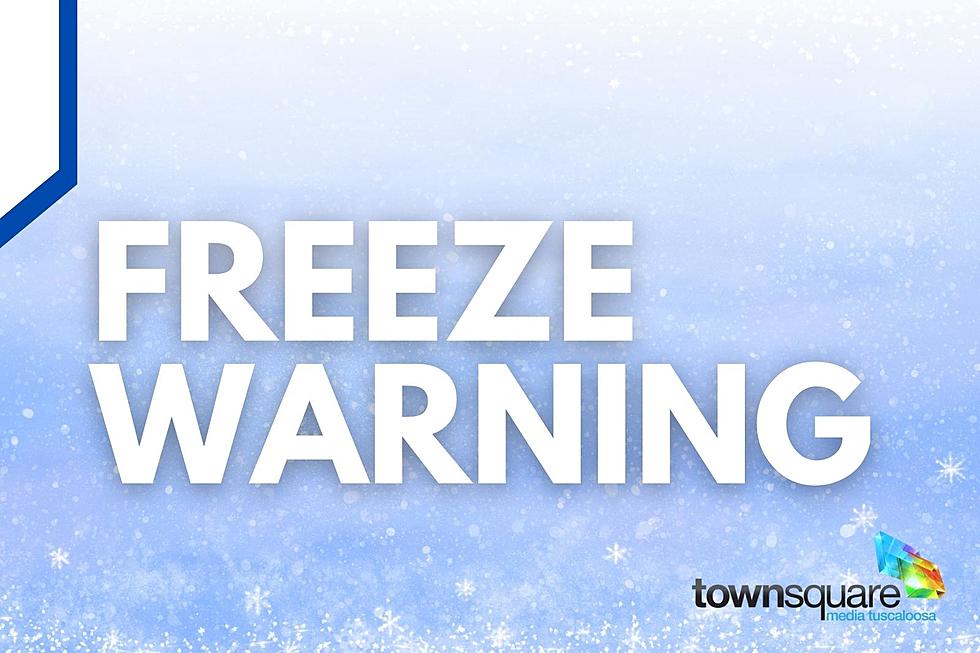 Areas of Alabama Could Experience Sub-Freezing Temperatures