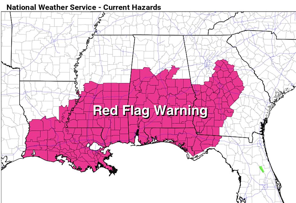 Outdoor Burning Concern: Red Flag Warning in Portions of Alabama