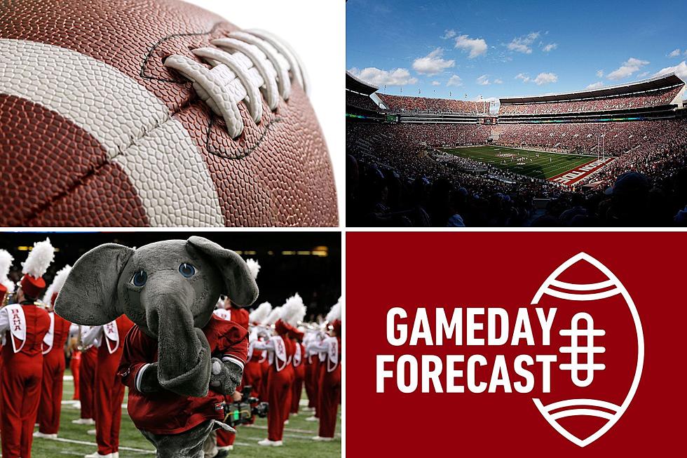 Gameday Outlook + Hourly Temps for Alabama vs. Chattanooga