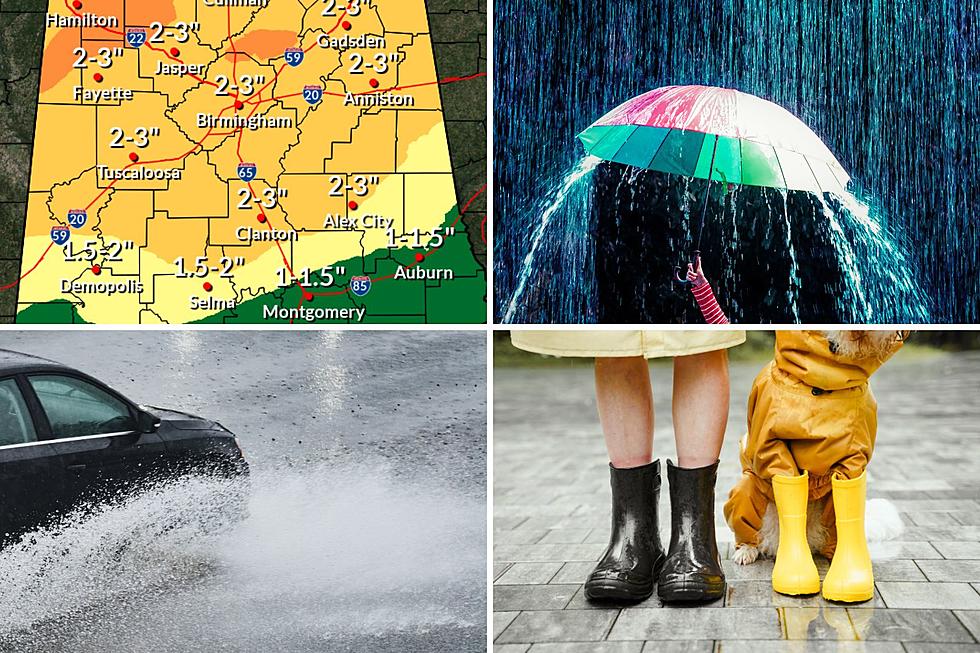 Exclusive West Alabama County-by-County Weekend Rain Chance Guide