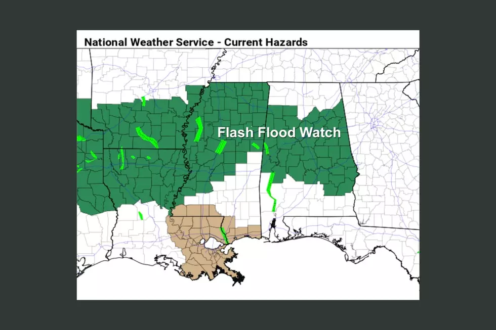 Flood Watch Issued for Parts of Alabama Amid Heavy Rainfall Alert