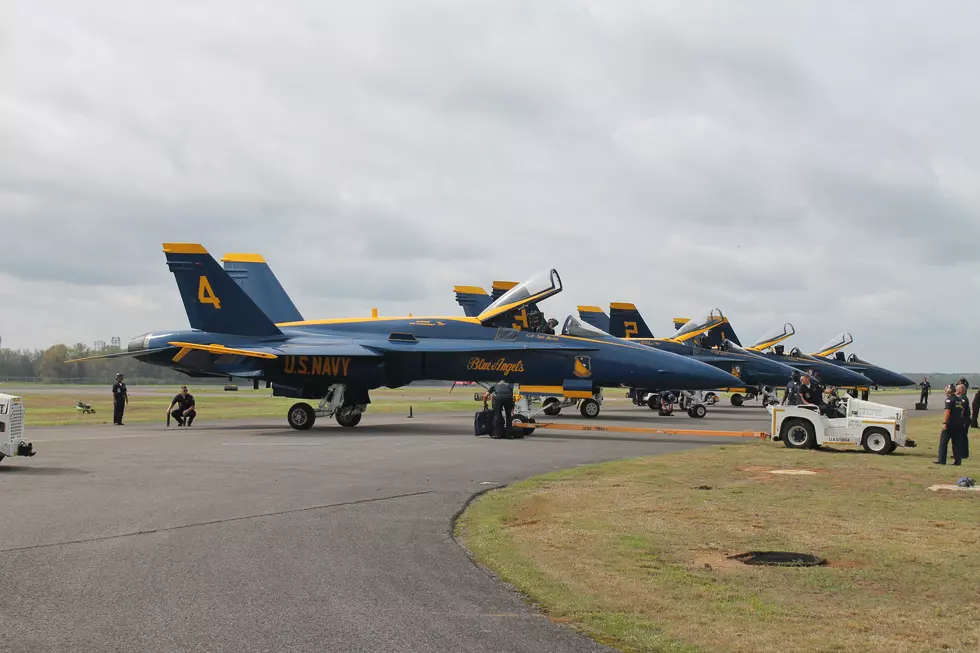 Photos from the Blue Angels Arrival in Tuscaloosa