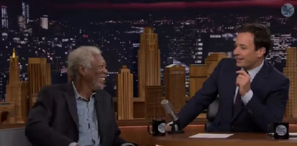 Morgan Freeman Talking With Fallon On Hellium Is Funny [VIDEO]