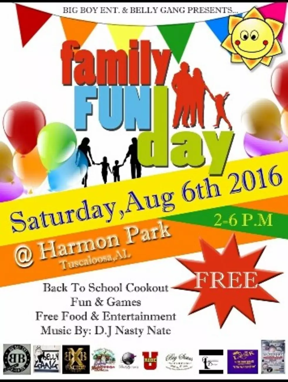 Tuscaloosa Back To School Community Fun Day