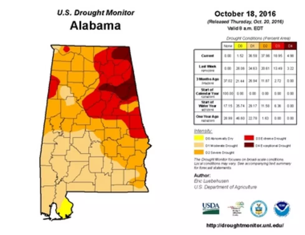 The Drought Will Continue For Alabama Even With Rain In The Forecast
